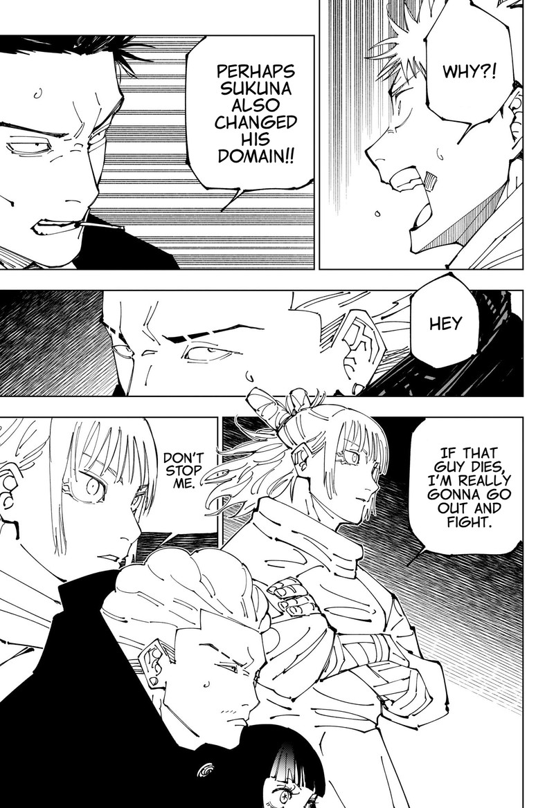 Jujutsu Kaisen chapter 227 page 13