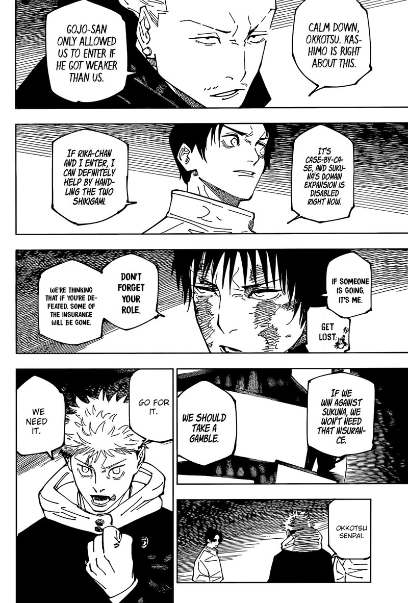 Jujutsu Kaisen chapter 234 page 1