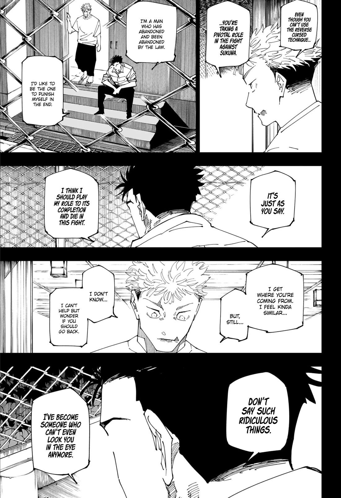Jujutsu Kaisen chapter 246 page 17