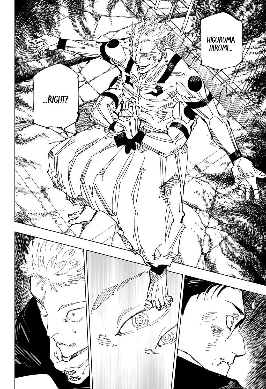 Jujutsu Kaisen chapter 247 page 2