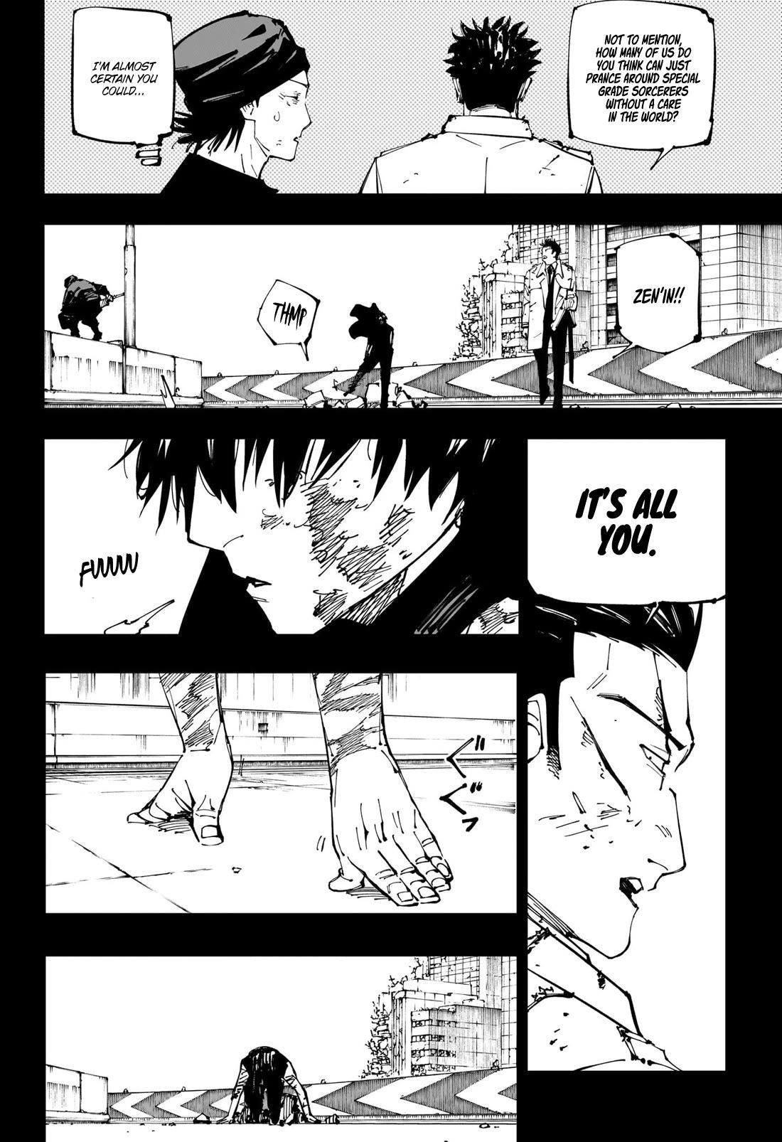 Jujutsu Kaisen chapter 252 page 2