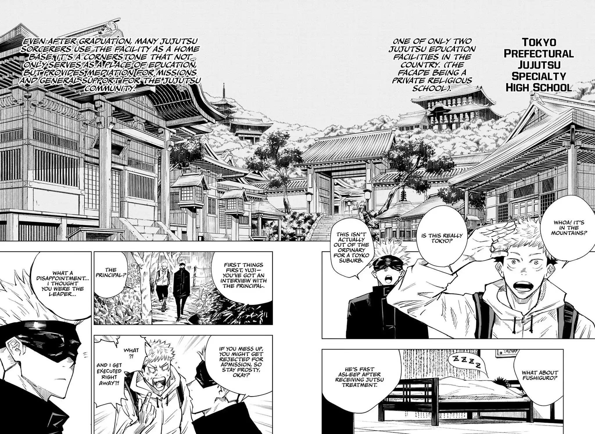 Jujutsu Kaisen chapter 3 page 2