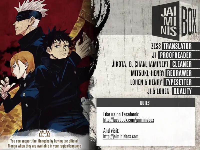 Jujutsu Kaisen chapter 44 page 1