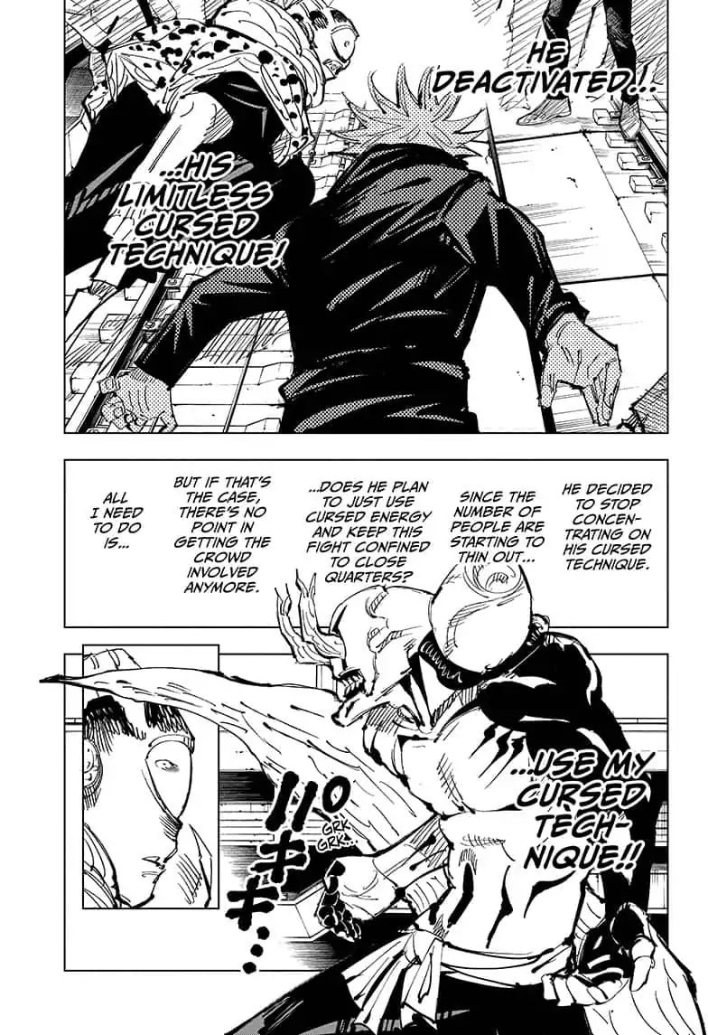 Jujutsu Kaisen chapter 85 page 8