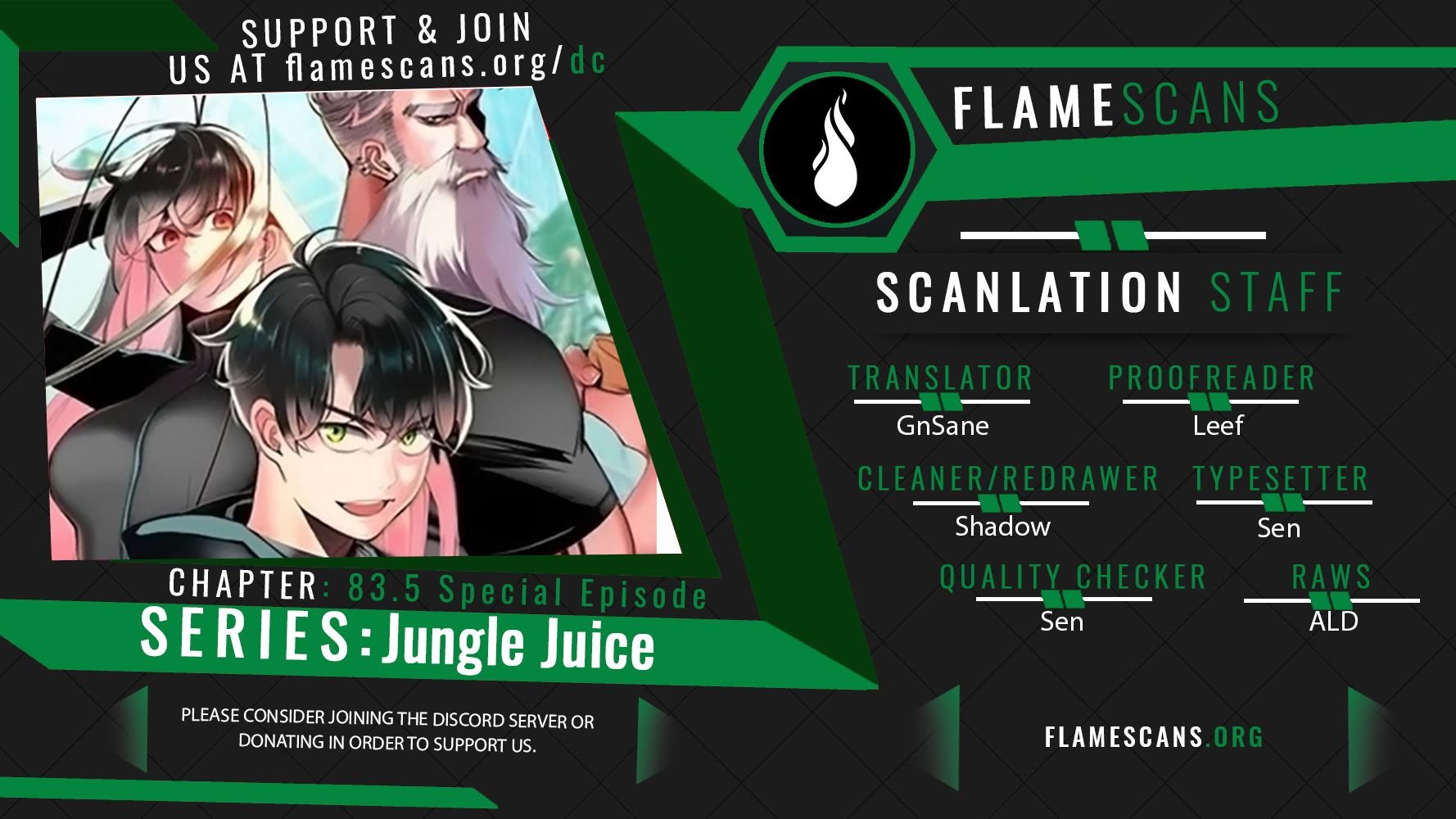 Jungle Juice chapter 83.5 page 1