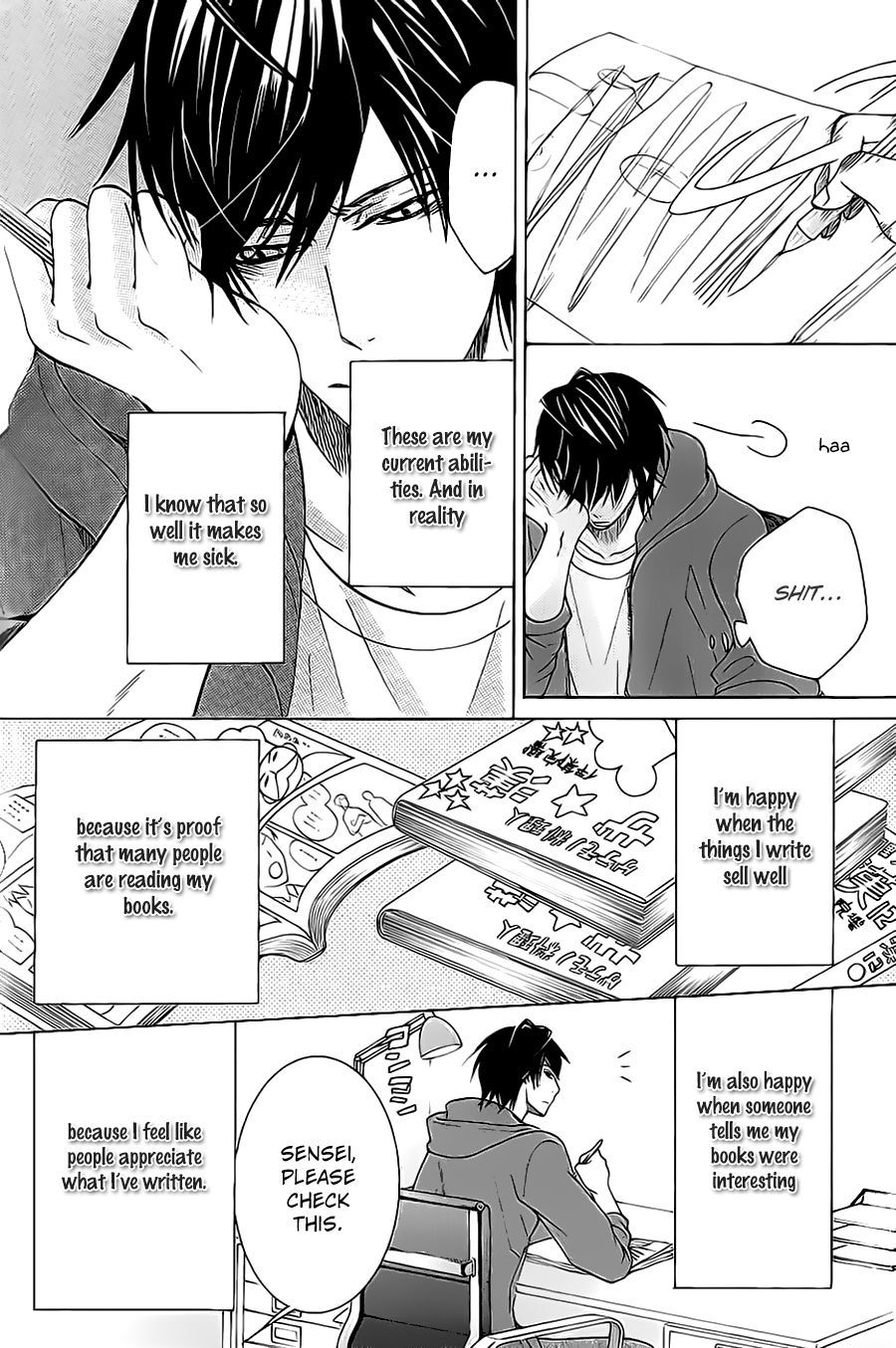 Junjou Romantica chapter 100.35 page 11
