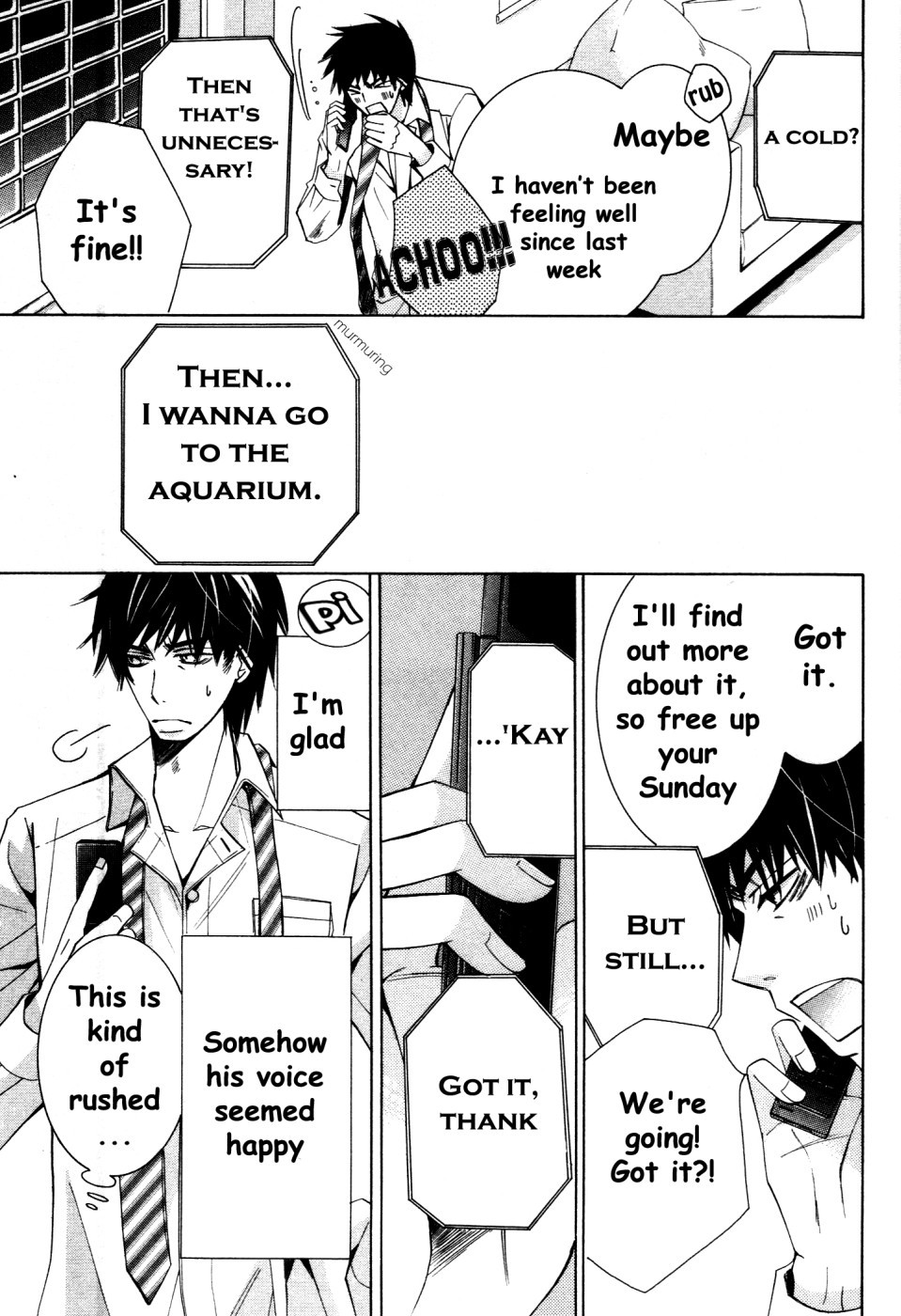 Junjou Romantica chapter 57 page 6