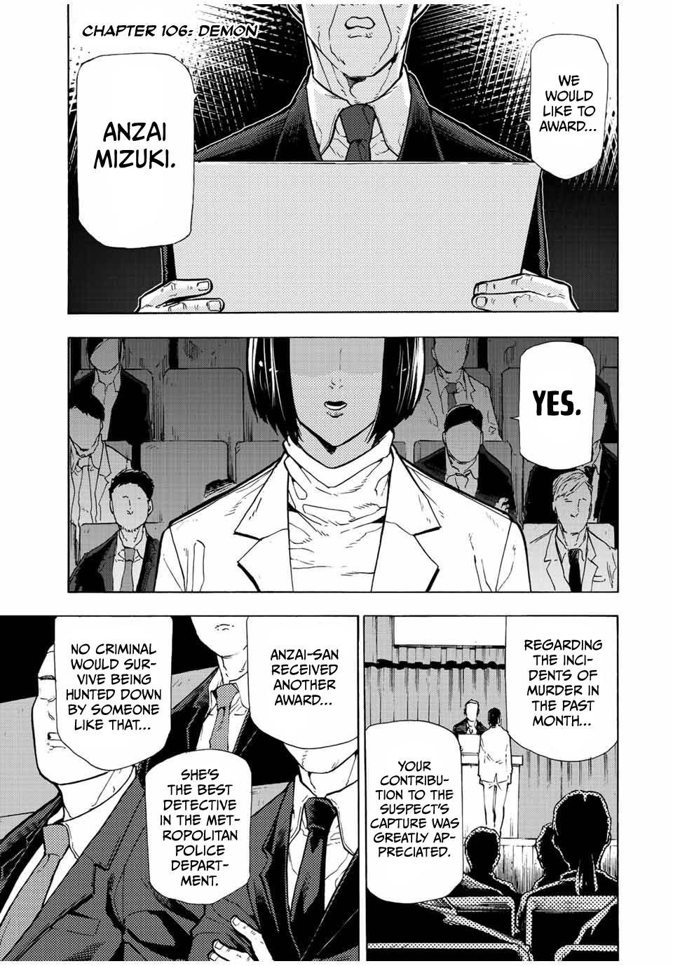 Juujika no Rokunin chapter 106 page 1