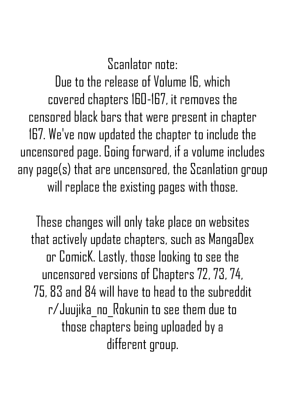 Juujika no Rokunin chapter 173 page 21