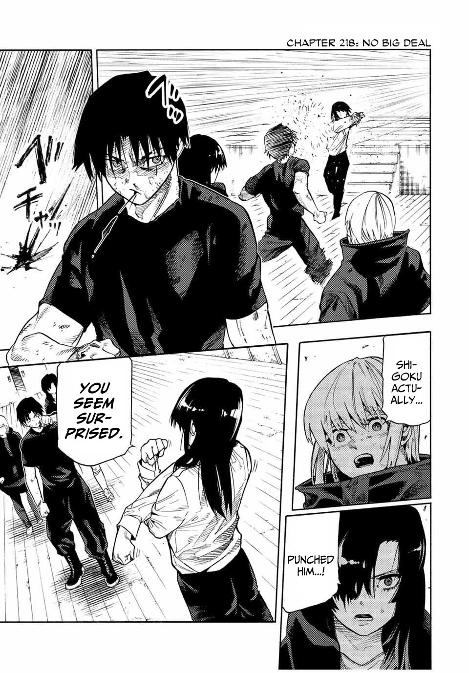 Juujika no Rokunin chapter 218 page 1