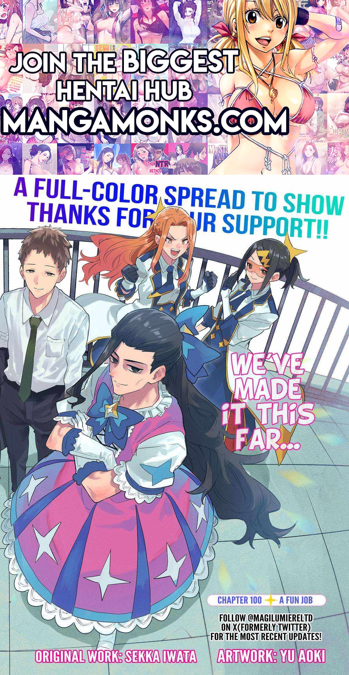 Kabushiki Gaisha Magi Lumiere chapter 100 page 1