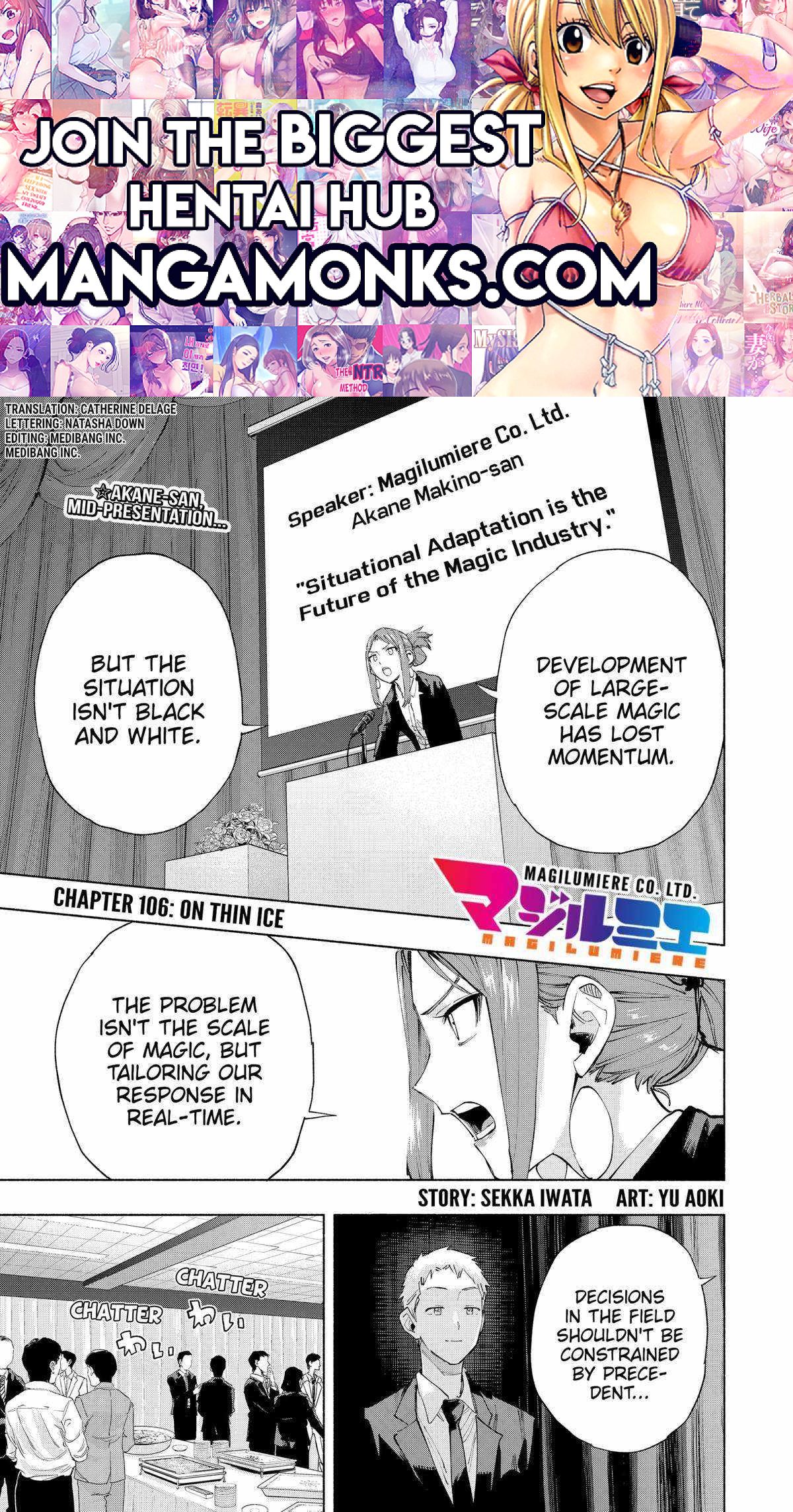 Kabushiki Gaisha Magi Lumiere chapter 106 page 1