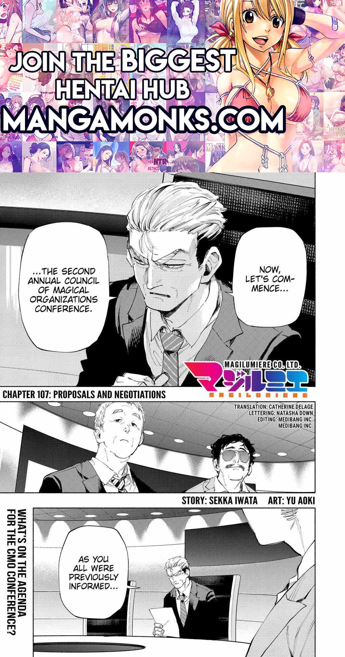 Kabushiki Gaisha Magi Lumiere chapter 107 page 1