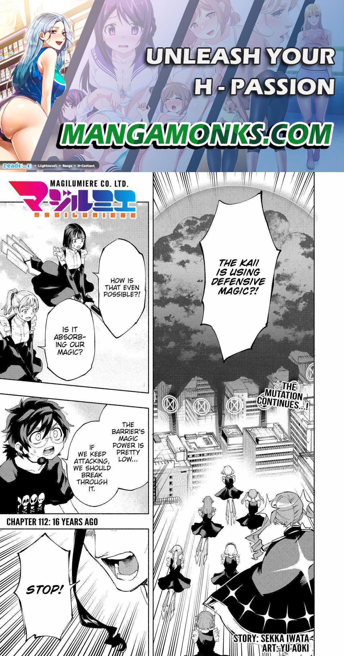 Kabushiki Gaisha Magi Lumiere chapter 112 page 1