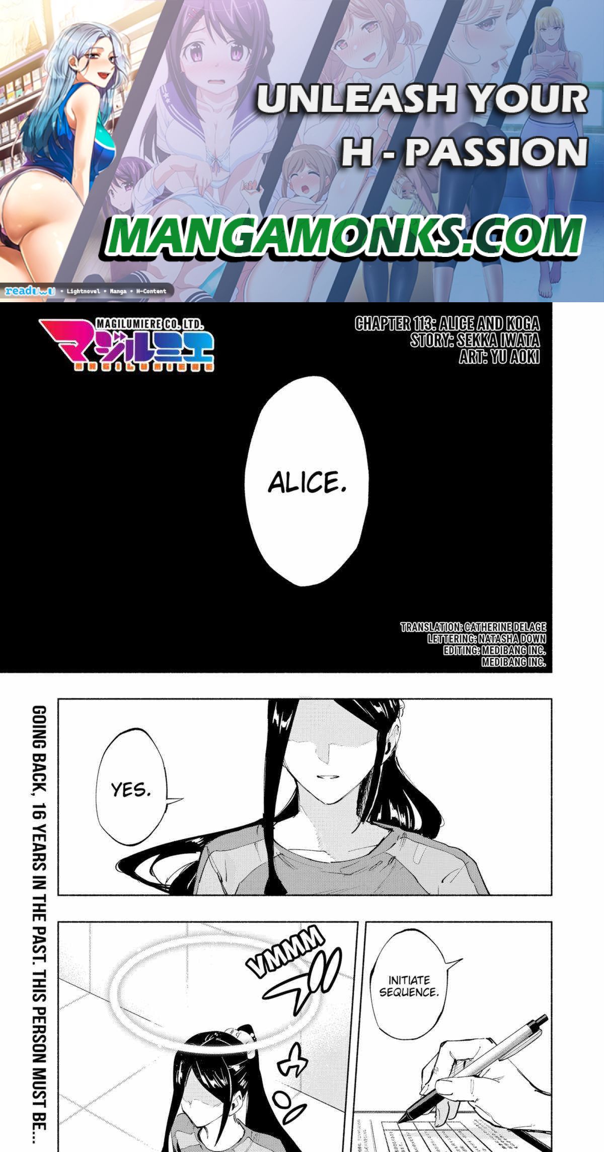 Kabushiki Gaisha Magi Lumiere chapter 113 page 1