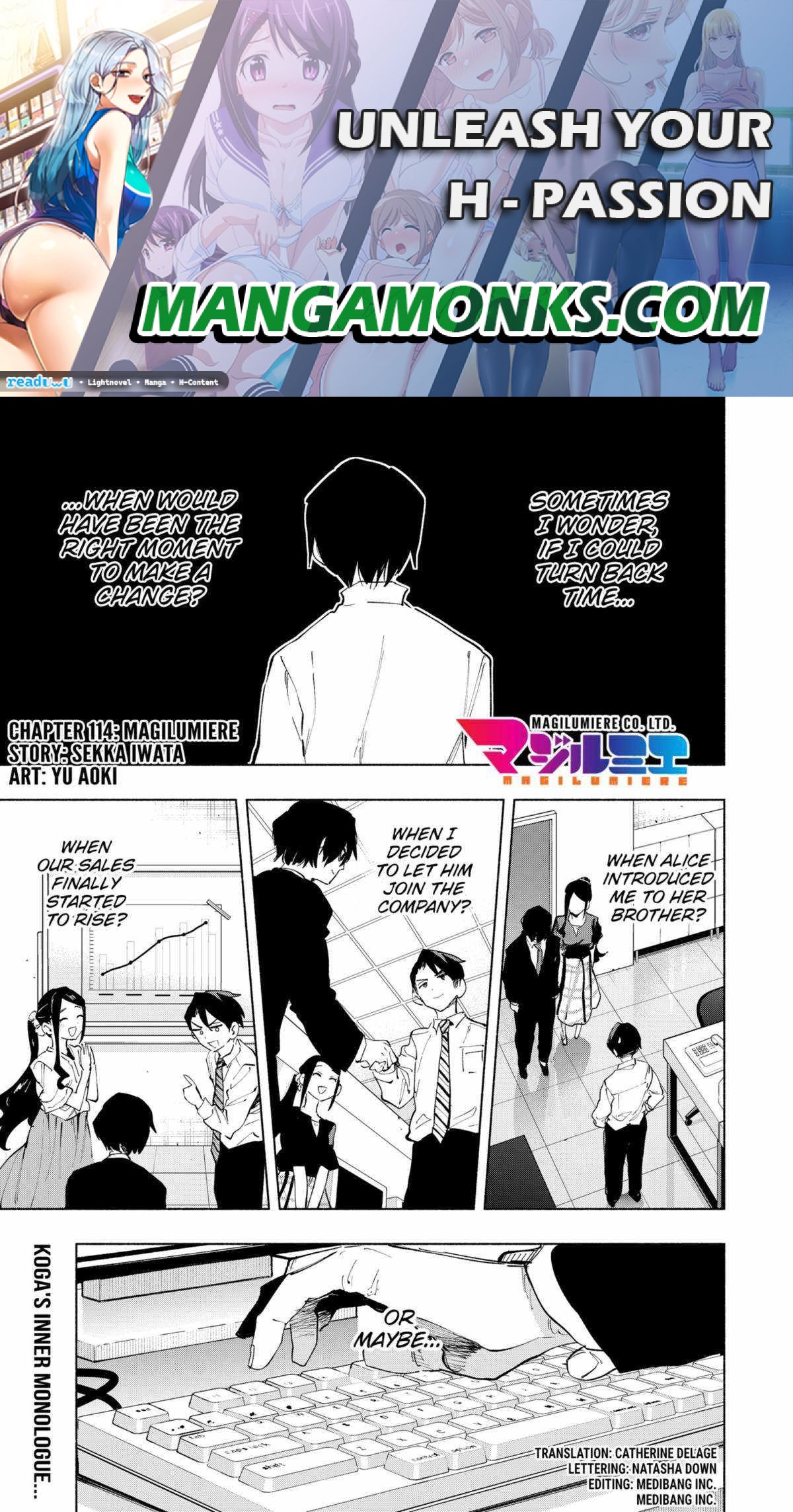 Kabushiki Gaisha Magi Lumiere chapter 114 page 1