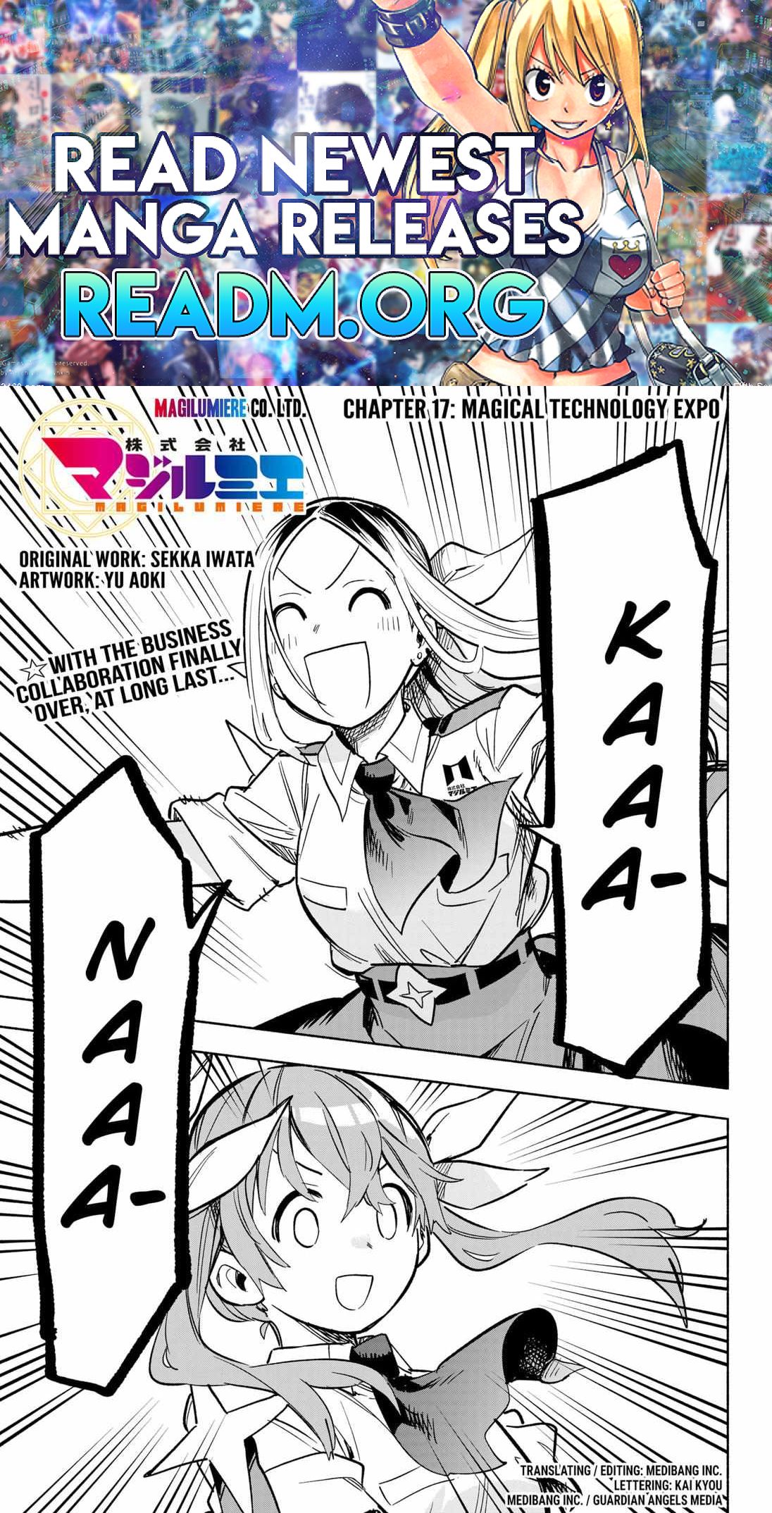 Kabushiki Gaisha Magi Lumiere chapter 17 page 1