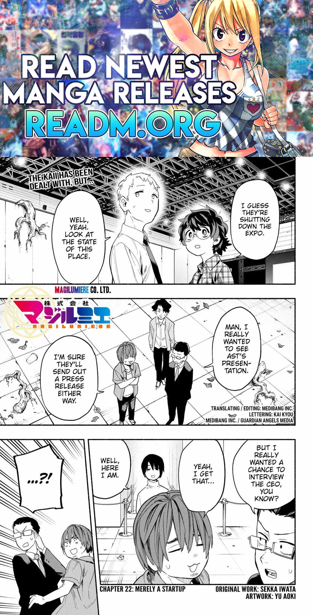 Kabushiki Gaisha Magi Lumiere chapter 22 page 1