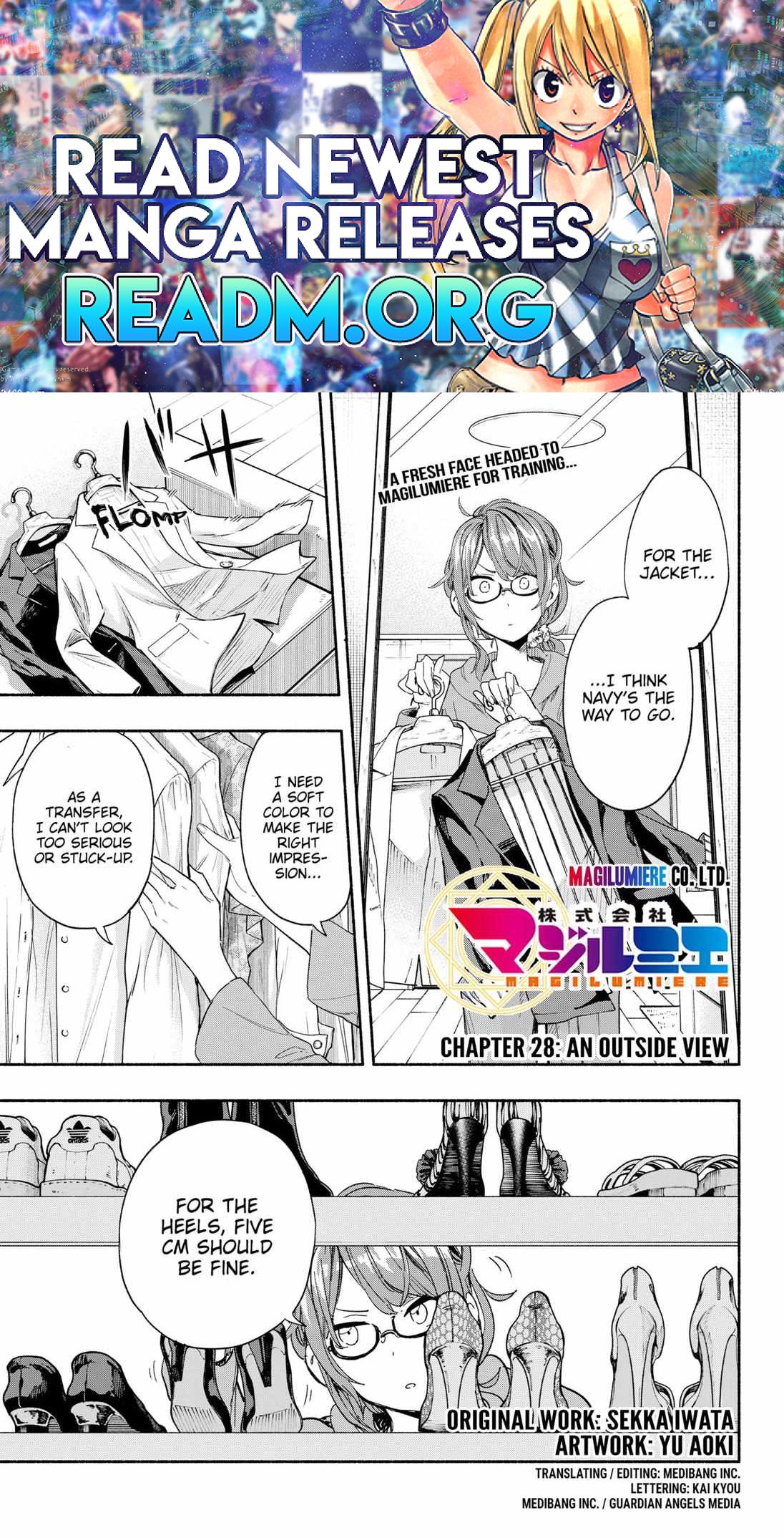 Kabushiki Gaisha Magi Lumiere chapter 28 page 1