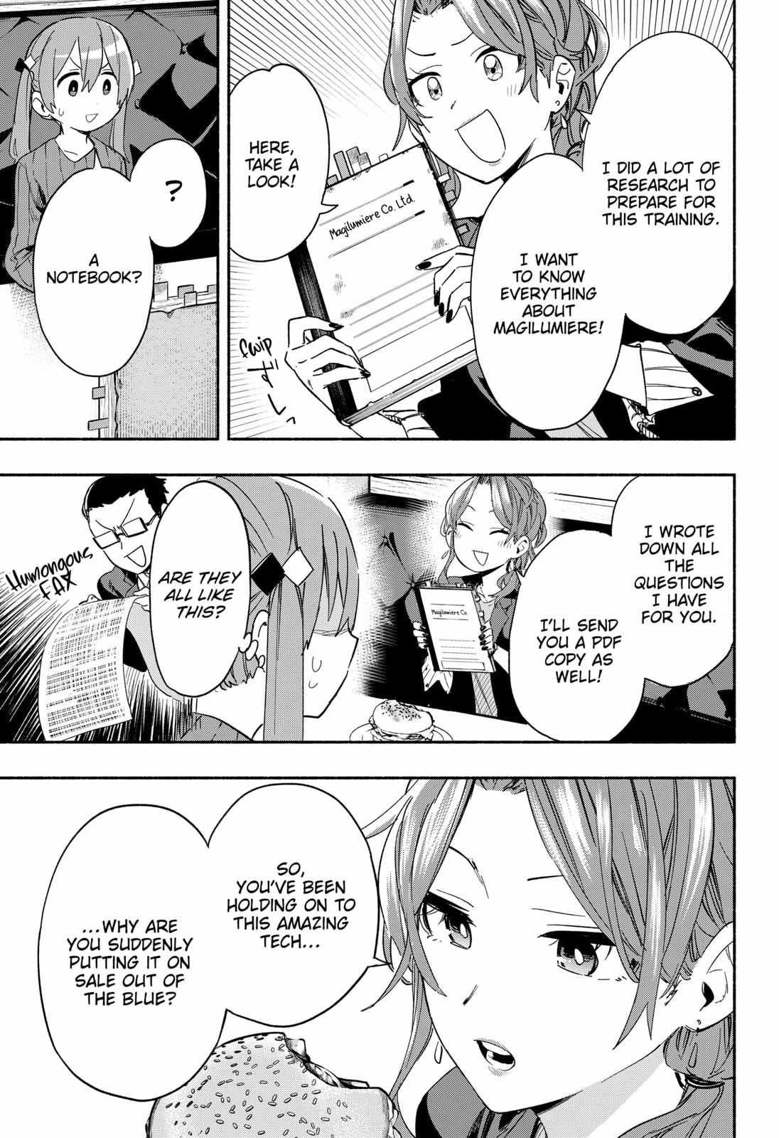 Kabushiki Gaisha Magi Lumiere chapter 28 page 13