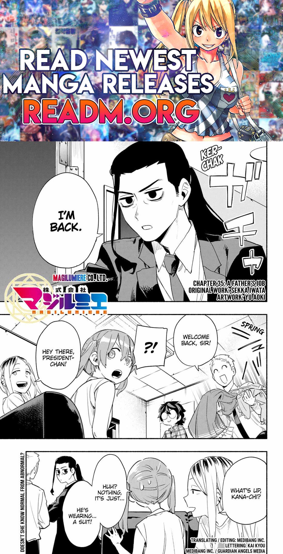 Kabushiki Gaisha Magi Lumiere chapter 35 page 1