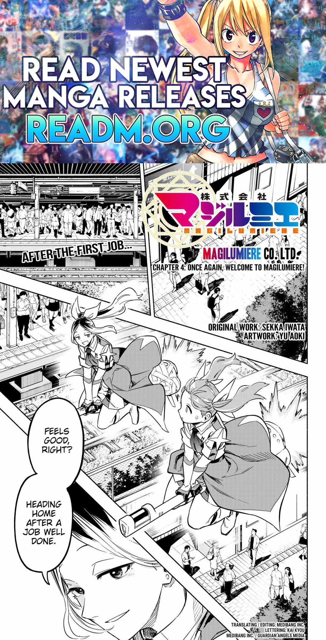 Kabushiki Gaisha Magi Lumiere chapter 4 page 1