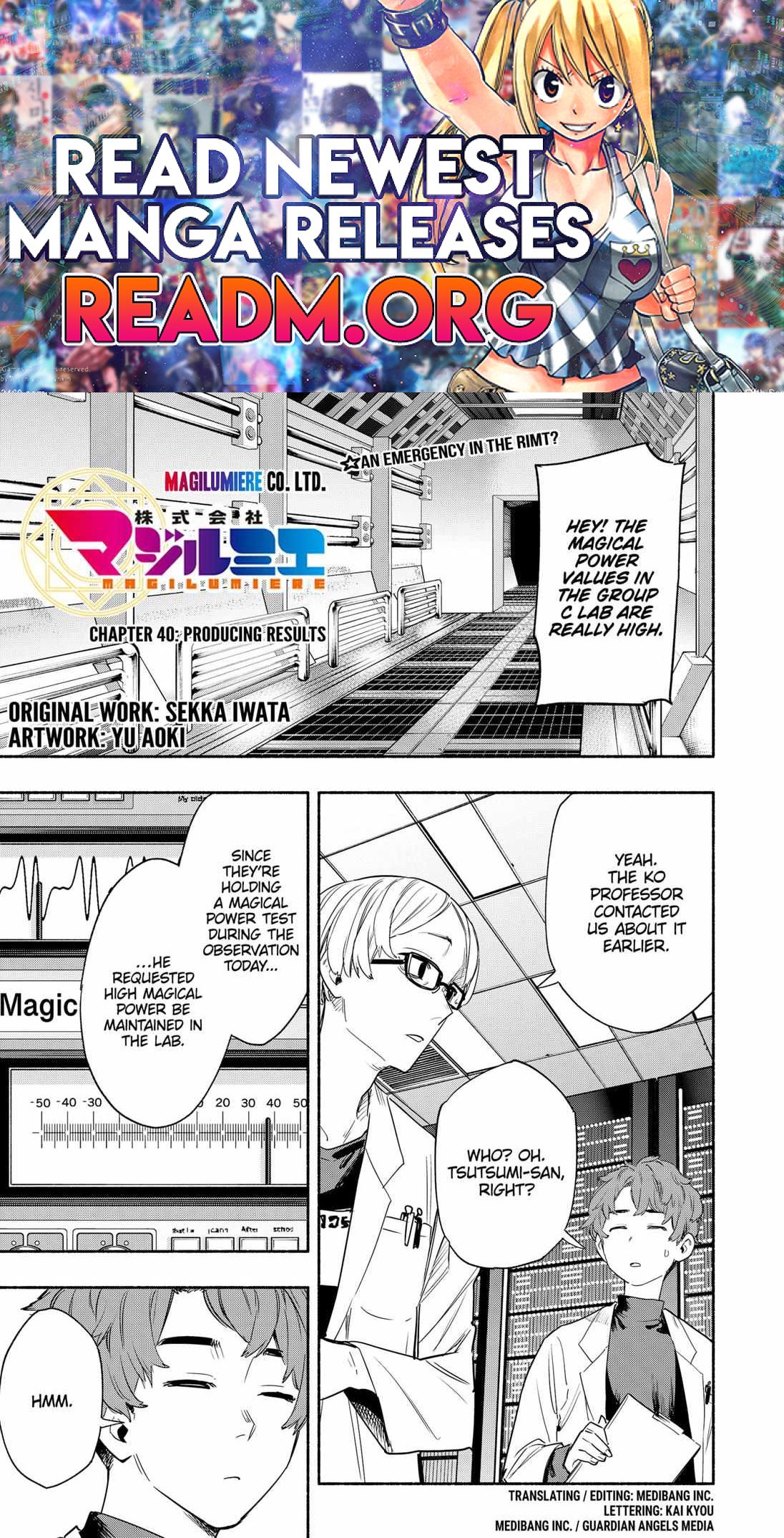 Kabushiki Gaisha Magi Lumiere chapter 40 page 1