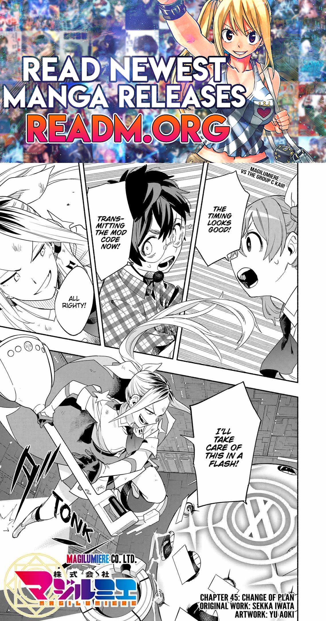 Kabushiki Gaisha Magi Lumiere chapter 45 page 1