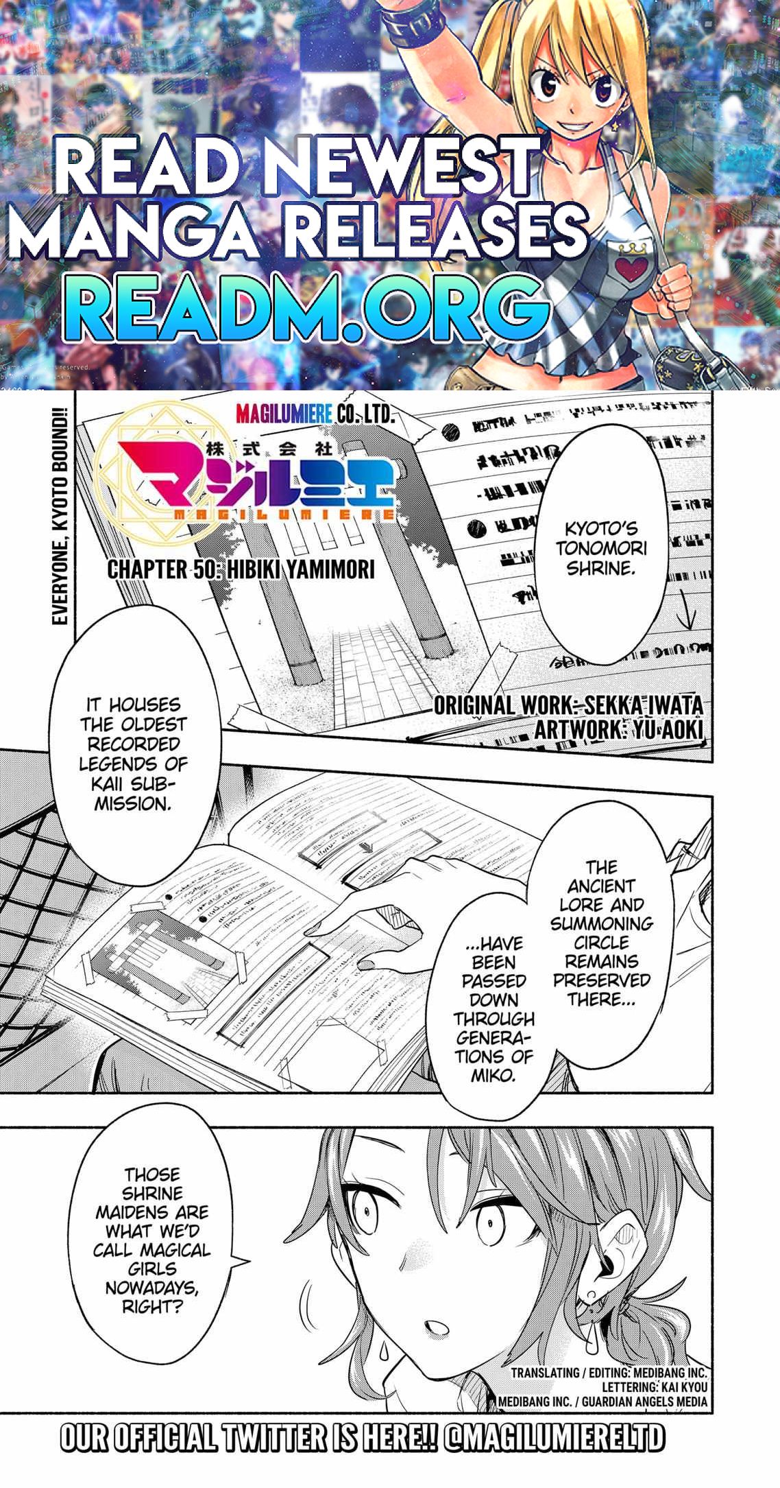 Kabushiki Gaisha Magi Lumiere chapter 50 page 1