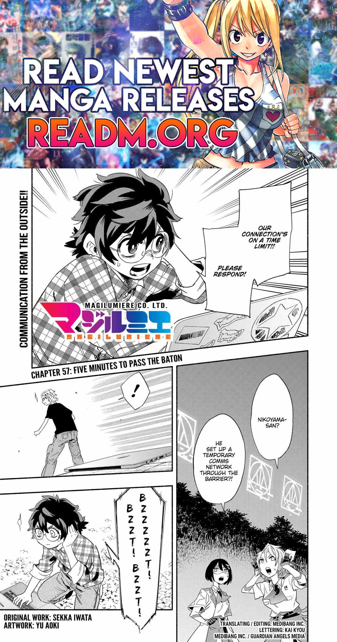 Kabushiki Gaisha Magi Lumiere chapter 57 page 1