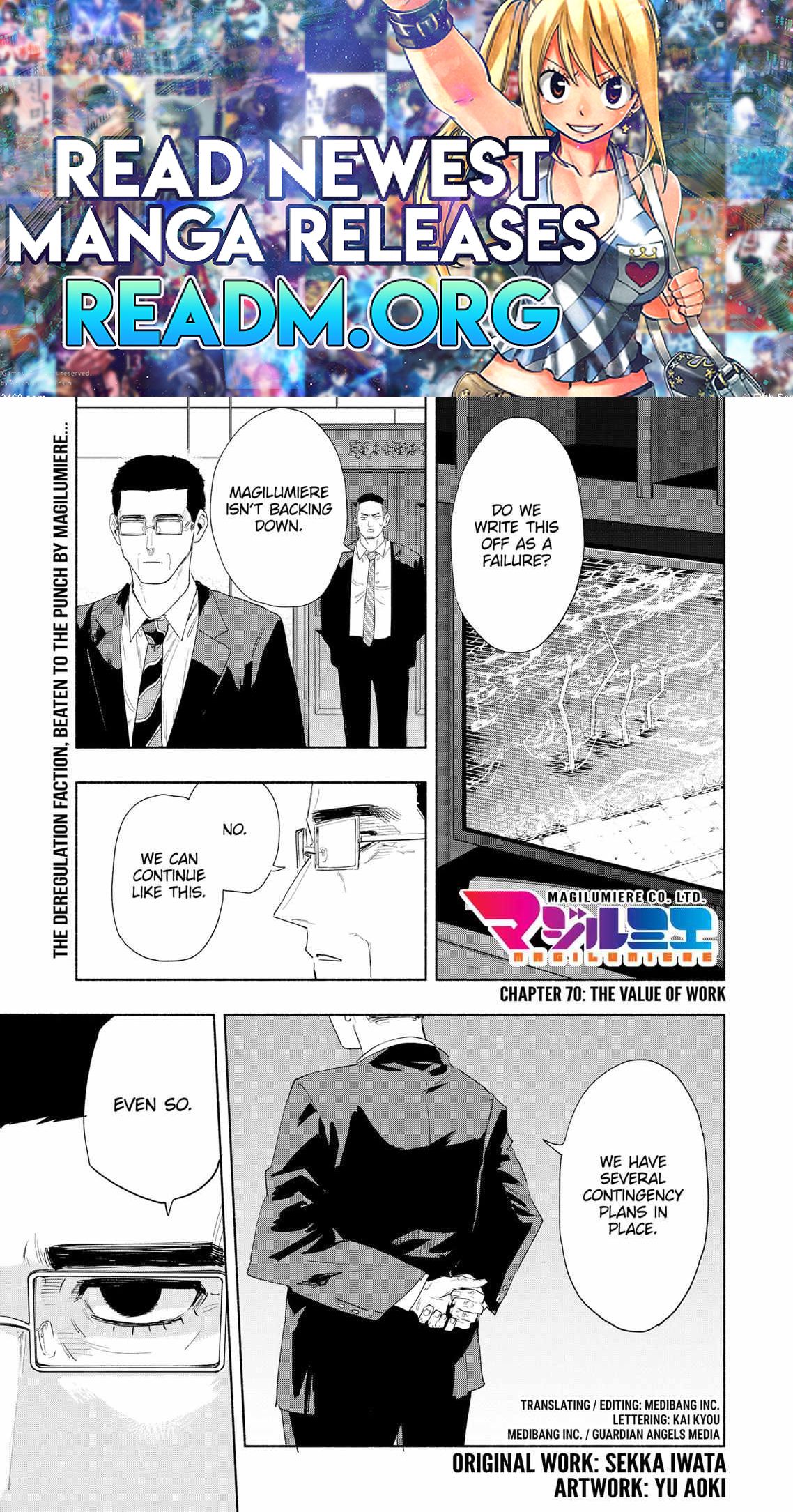 Kabushiki Gaisha Magi Lumiere chapter 70 page 1