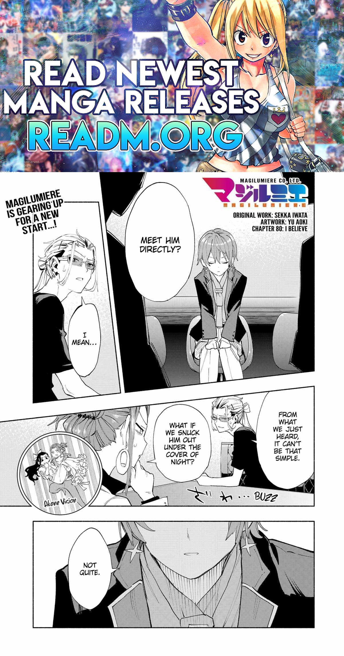 Kabushiki Gaisha Magi Lumiere chapter 80 page 1