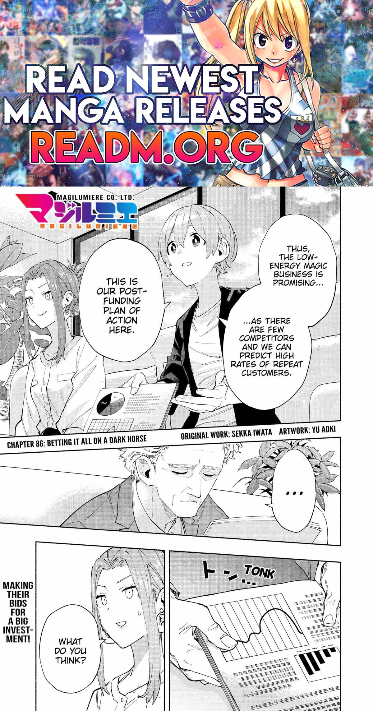 Kabushiki Gaisha Magi Lumiere chapter 86 page 1