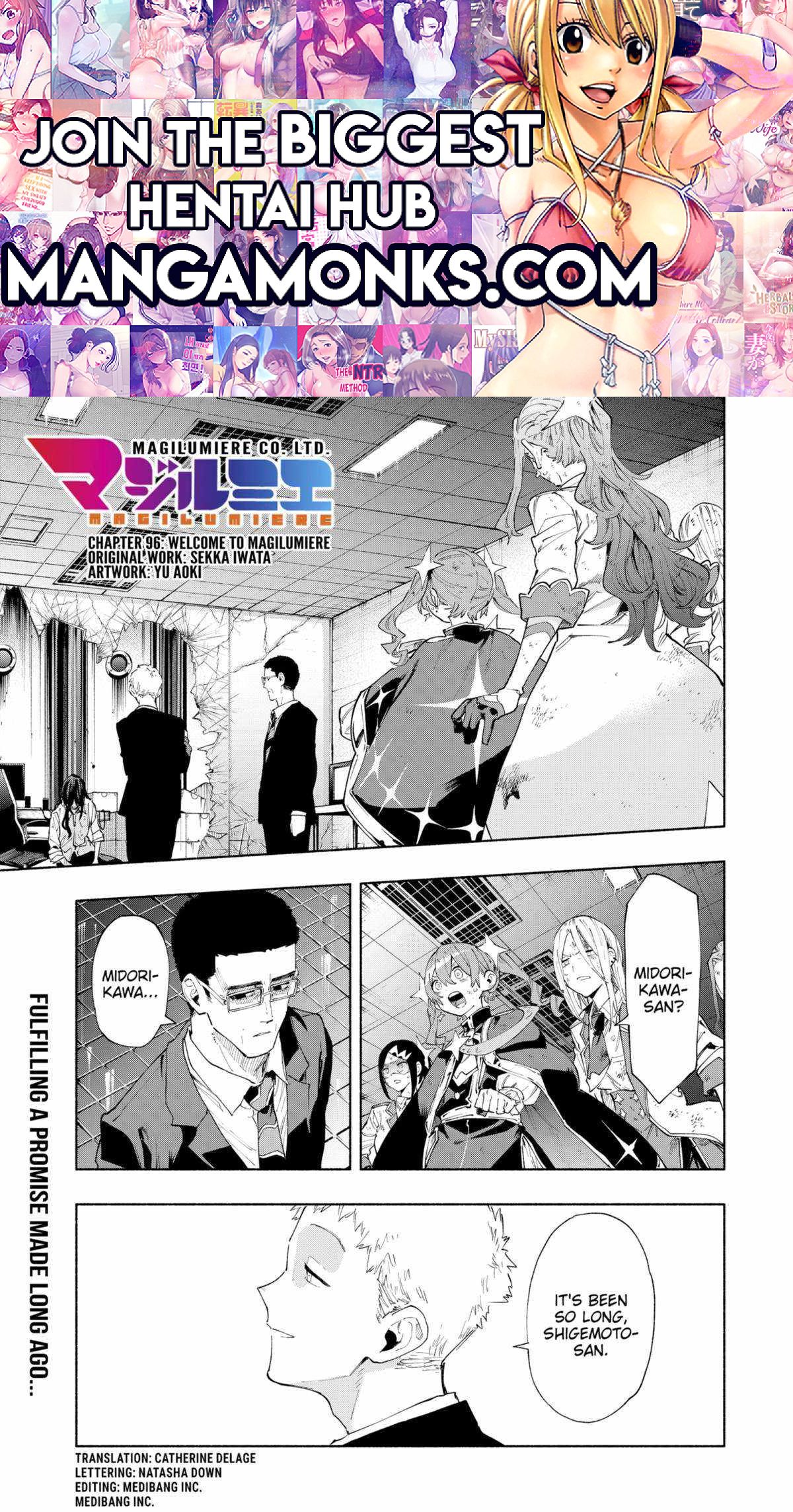 Kabushiki Gaisha Magi Lumiere chapter 96 page 1