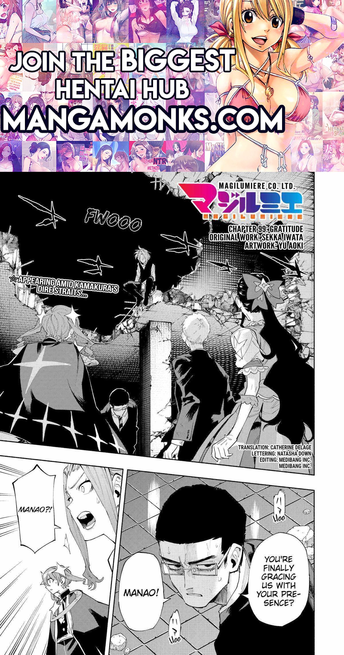 Kabushiki Gaisha Magi Lumiere chapter 99 page 1