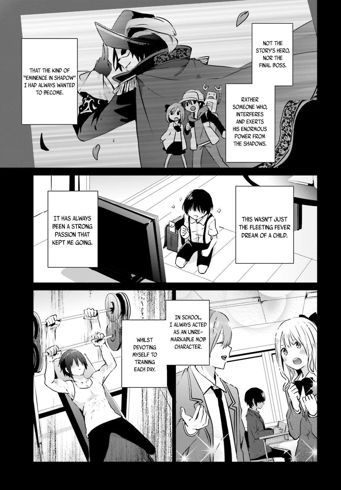 Kage no Jitsuryokusha ni Naritakute chapter 1 page 4