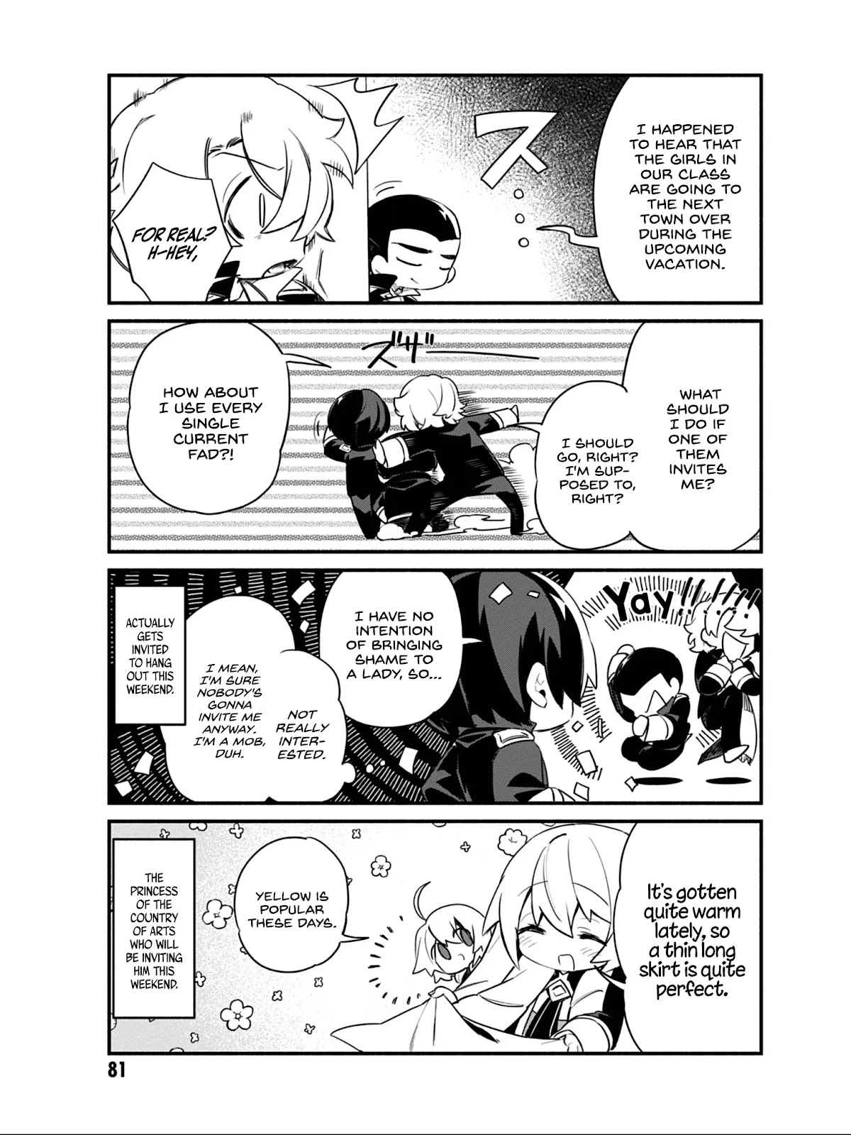 Kage no Jitsuryokusha ni Naritakute! Shadow Gaiden chapter 13 page 12