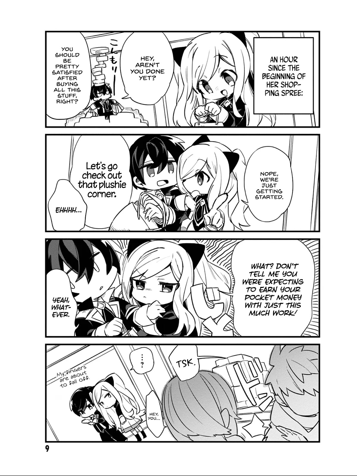 Kage no Jitsuryokusha ni Naritakute! Shadow Gaiden chapter 9 page 8