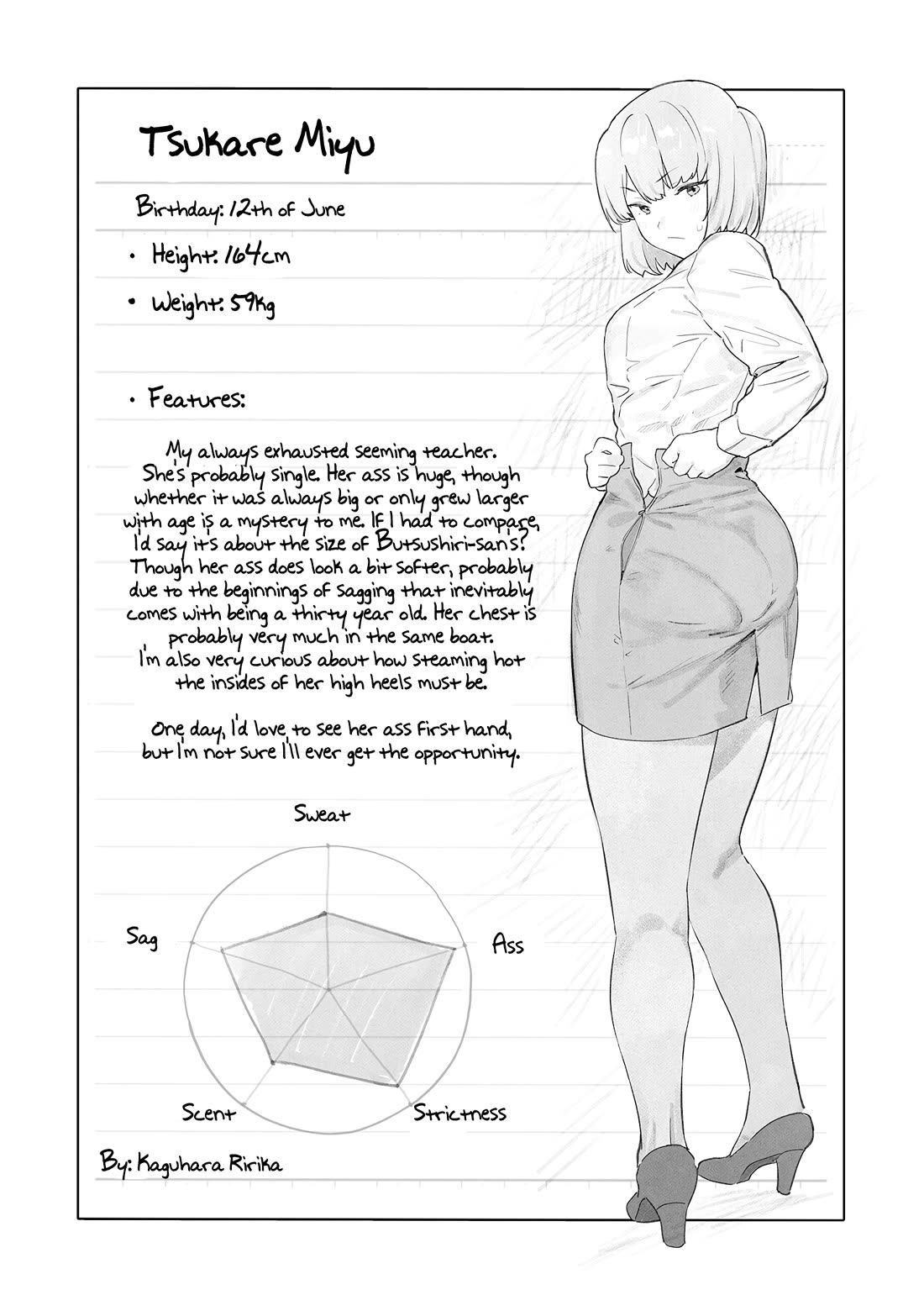 Kaguhara-san's Fetish Notebook chapter 12.5 page 4