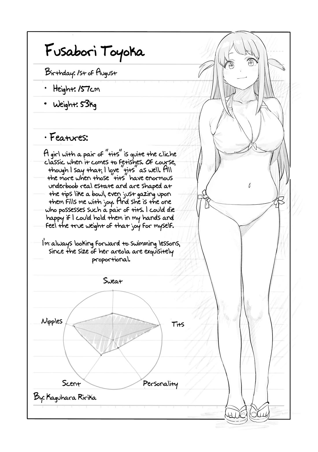 Kaguhara-san's Fetish Notebook chapter 12.5 page 5
