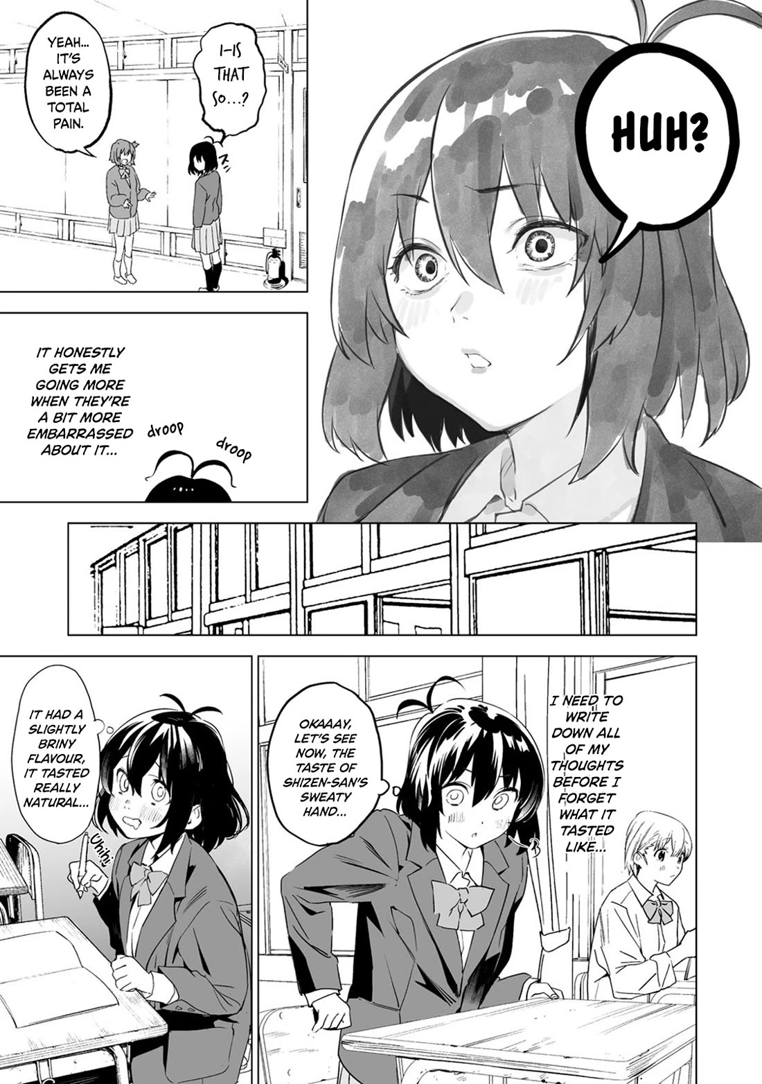 Kaguhara-san's Fetish Notebook chapter 3 page 21