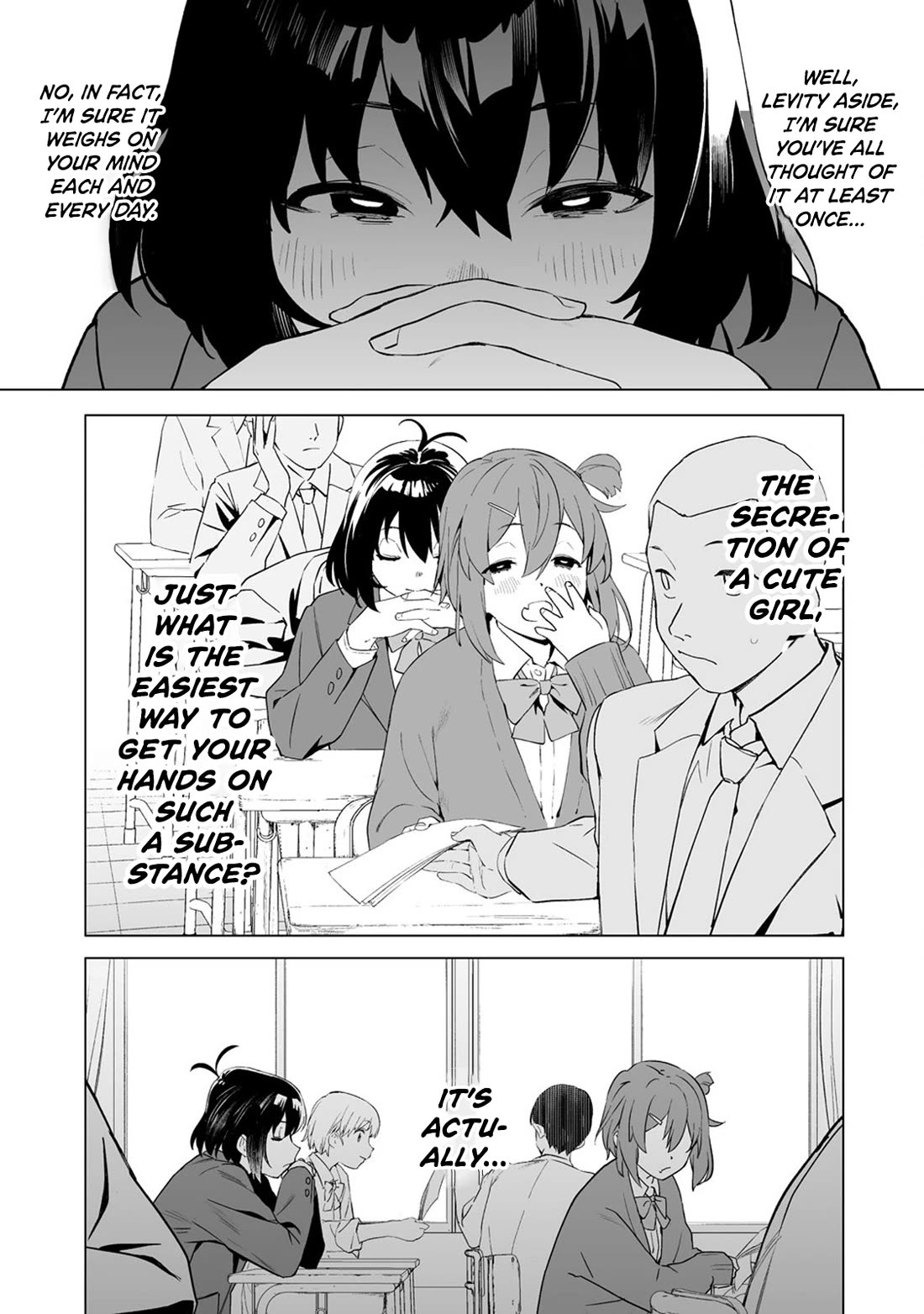 Kaguhara-san's Fetish Notebook chapter 3 page 3