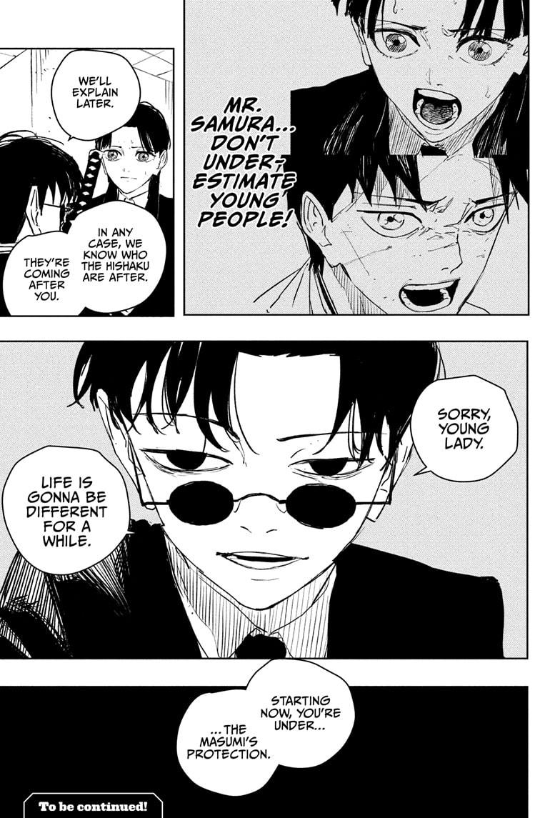 Kagurabachi chapter 62 page 19