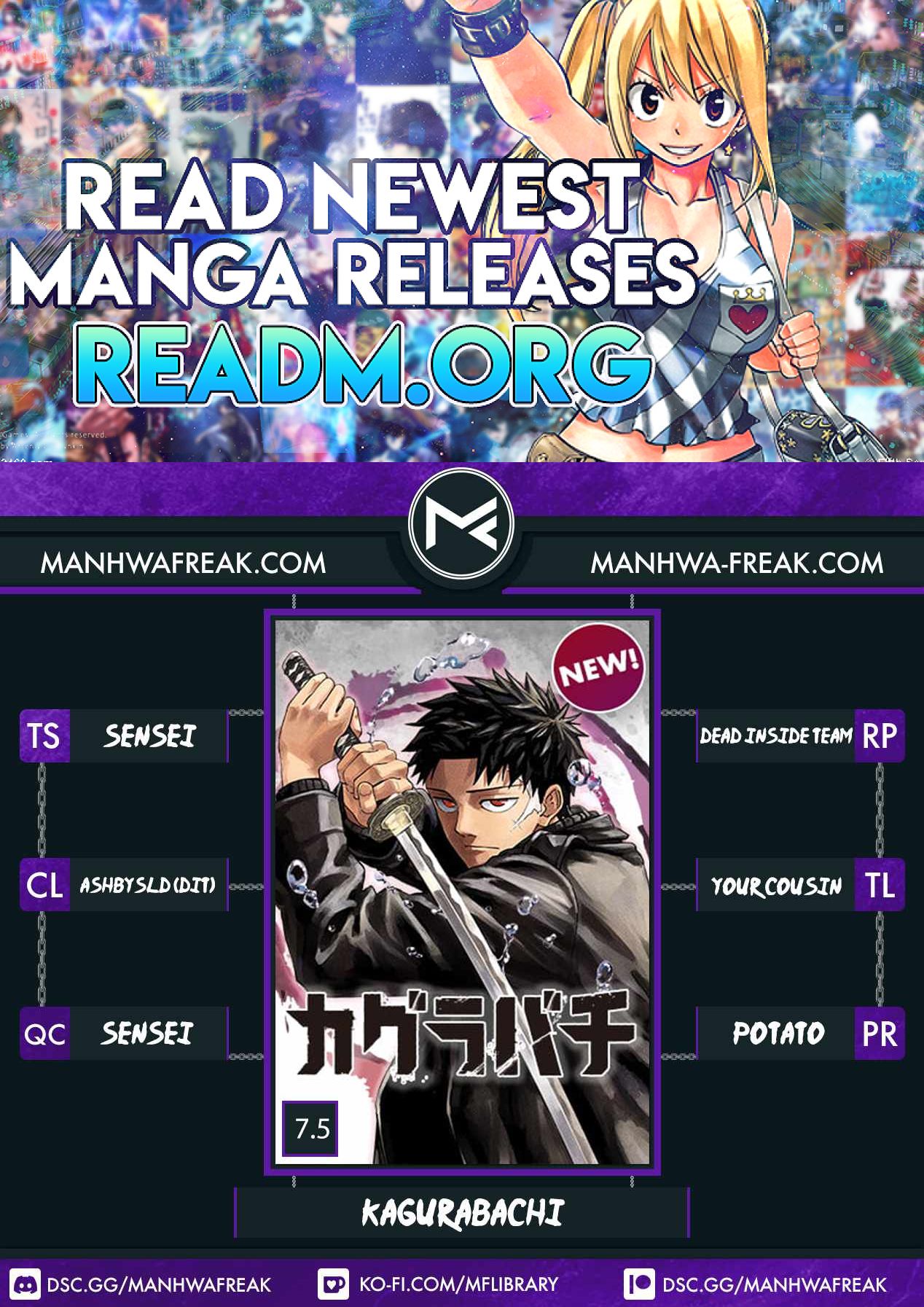 Kagurabachi chapter 7.5 page 1