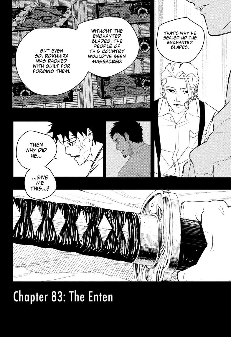 Kagurabachi chapter 83 page 2