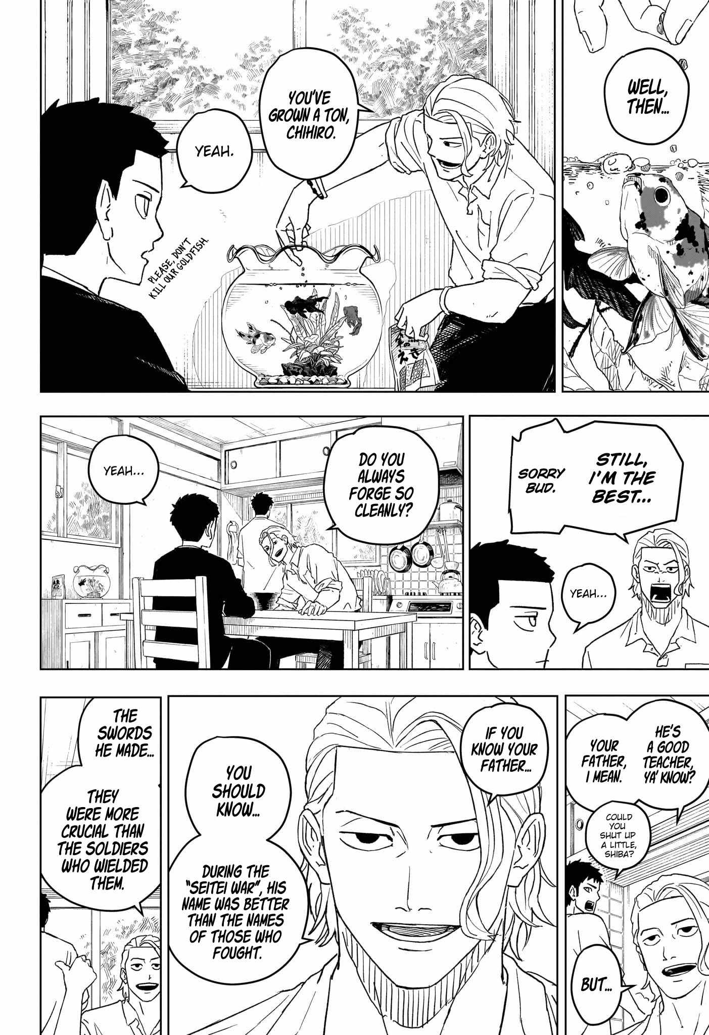 Kagurabachi chapter 1 page 13