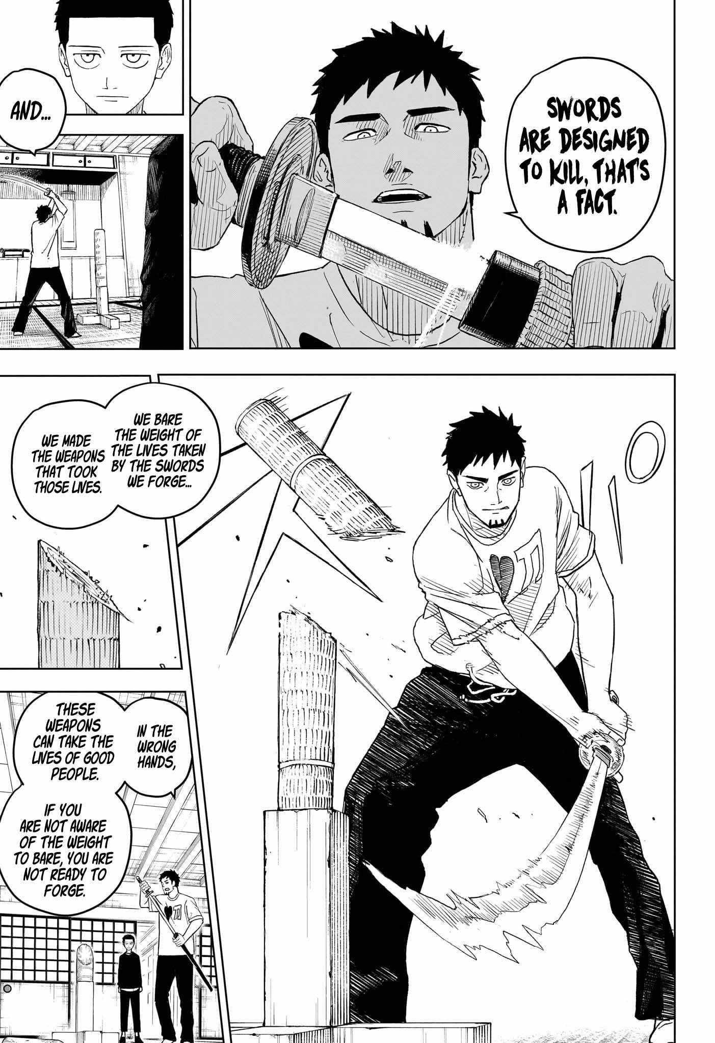 Kagurabachi chapter 1 page 18