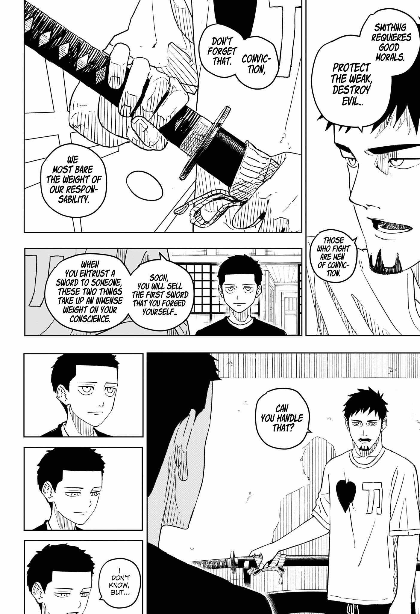 Kagurabachi chapter 1 page 19