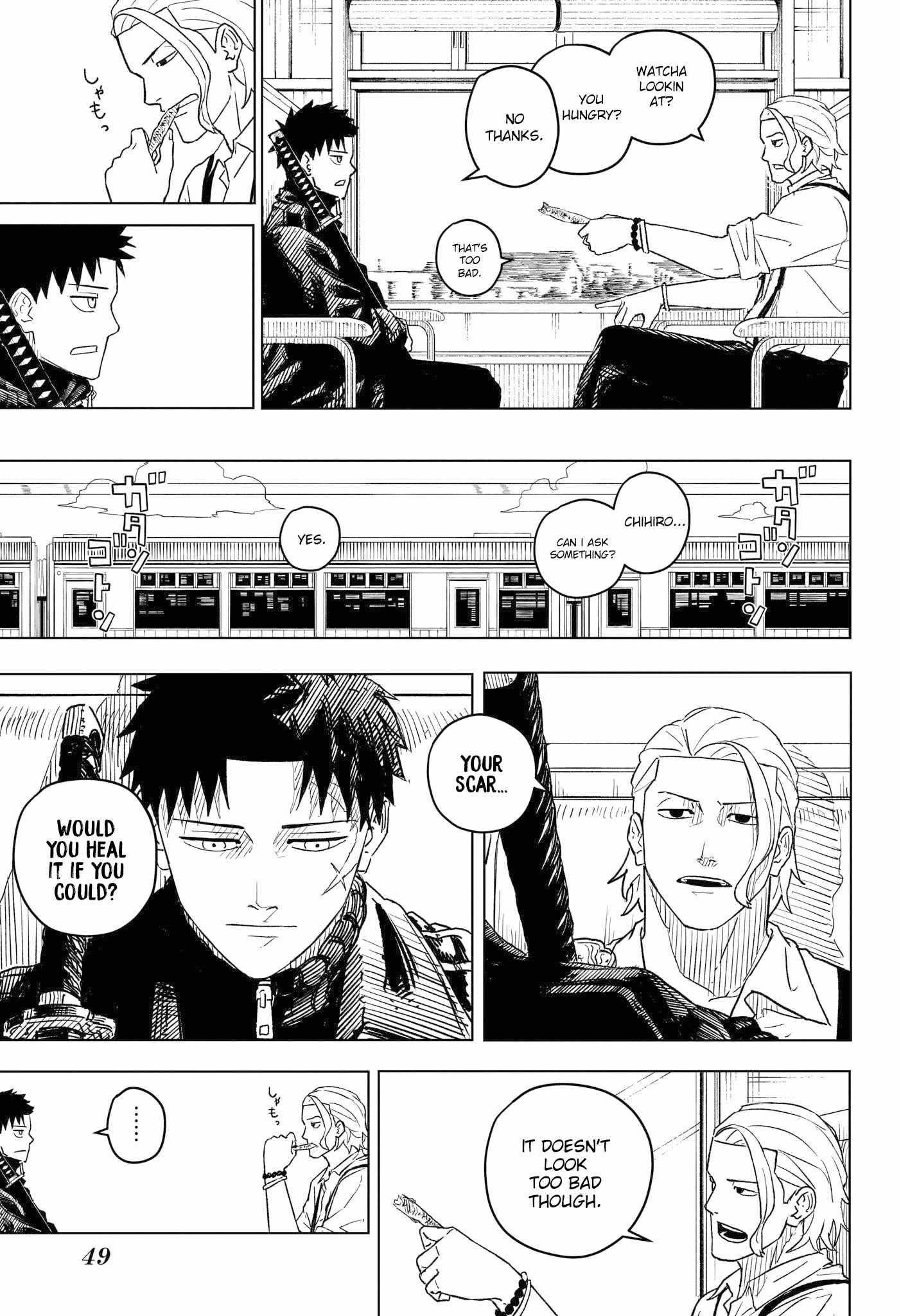Kagurabachi chapter 1 page 30