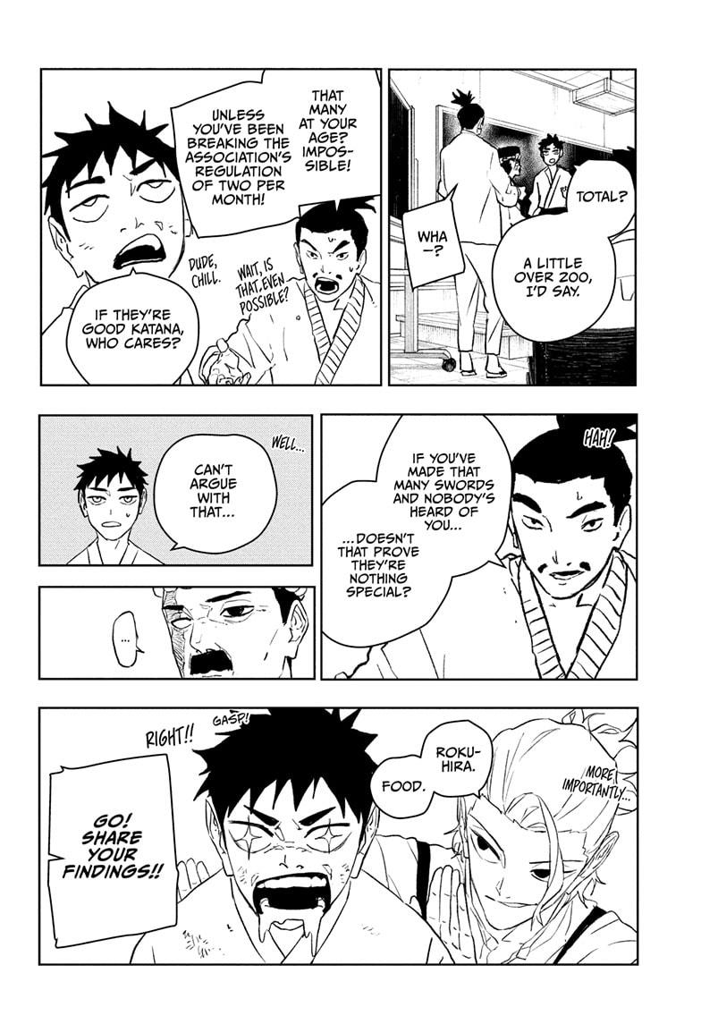 Kagurabachi chapter 115 page 14